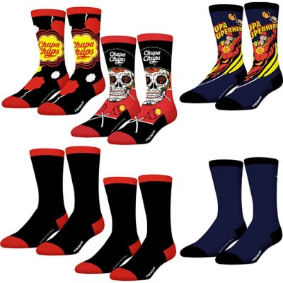 чорапи,мъжки,чорапи,freegun,varied,socks,6,pairs,multicolor