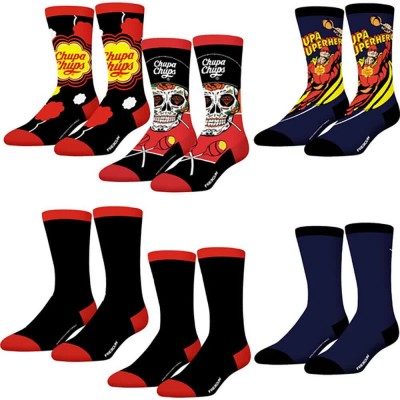 чорапи,мъжки,чорапи,freegun,varied,socks,6,pairs,multicolor