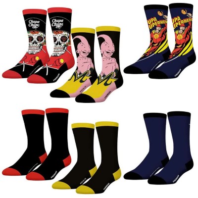чорапи,мъжки,чорапи,freegun,varied,socks,6,pairs,multicolor