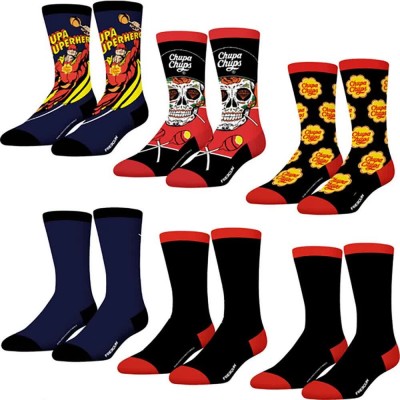 чорапи,мъжки,чорапи,freegun,varied,socks,6,pairs,multicolor