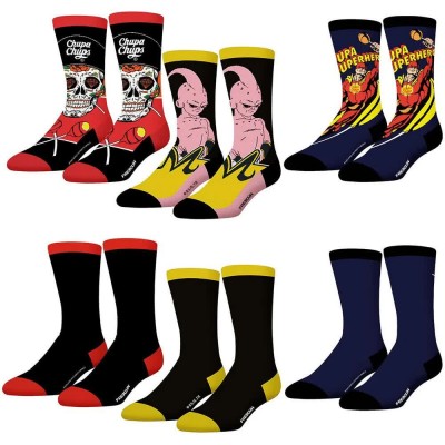 чорапи,мъжки,чорапи,freegun,varied,socks,6,pairs,multicolor