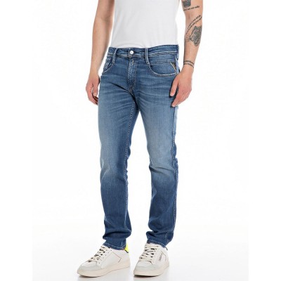 дънки,мъжки,панталони,replay,m914y,.000.573,64g,jeans,blue