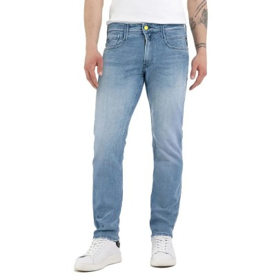 дънки,мъжки,панталони,replay,m914y,.000.619,648,jeans,blue,(blue,with,white,micro,triangle)