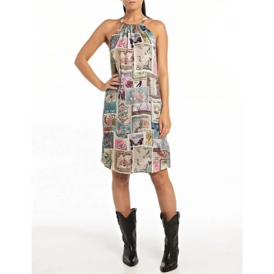 рокля,дамски,поли,и,рокли,replay,w9104,.000.74948,sleeveless,short,dress,multicolor,(blue,with,white,micro,triangle)