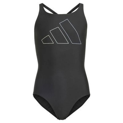 бански,костюм,детски,бански,костюми,adidas,big,bars,swimsuit,black,(black)