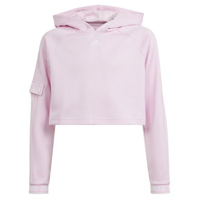 суичър,детски,блузи,adidas,dance,cropped,hoodie,pink