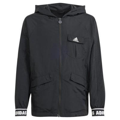 яке,детски,якета,и,палта,adidas,dance,windbreaker,jacket,black,(black,white)