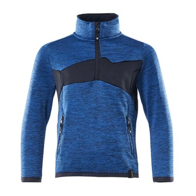 блуза,детски,блузи,mascot,accelerate,18903,half,zip,sweatshirt,blue,(azure,blue,dark,navy)