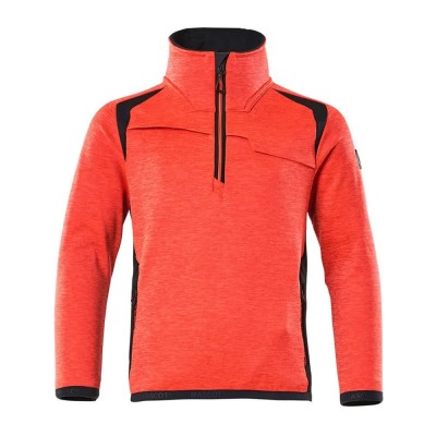 блуза,детски,блузи,mascot,accelerate,safe,19903,half,zip,sweatshirt,orange,(hi,vis,red,dark,navy)