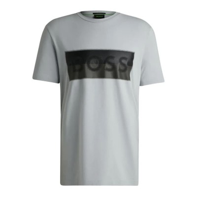 тениска,мъжки,тениски,boss,9,short,sleeve,t,shirt,light,pastel,grey,(white,grey)
