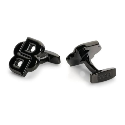 бижутерия,boss,b,monogram4,cufflinks,silver