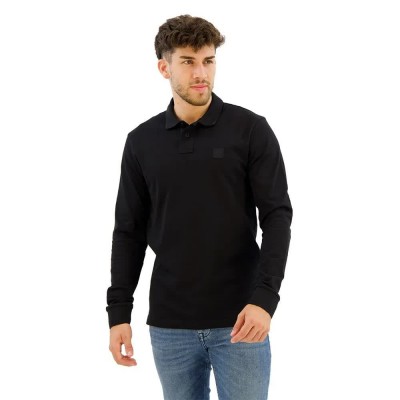 мъжки,блузи,с,яка,boss,passerby,10256683,long,sleeve,polo,black