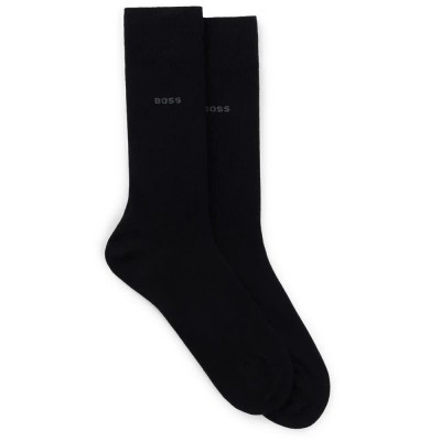 чорапи,мъжки,чорапи,boss,uni,10260369,socks,2,pairs,black,(black)