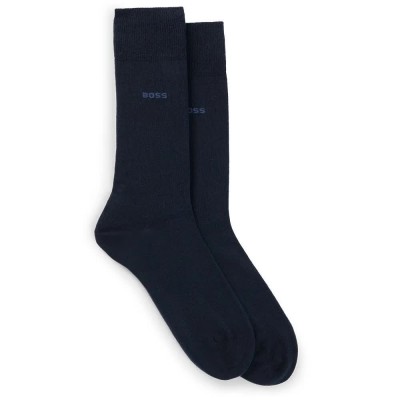 чорапи,мъжки,чорапи,boss,uni,10260369,socks,2,pairs,blue,(dark,blue)