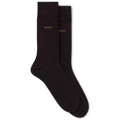 чорапи,мъжки,чорапи,boss,uni,10260369,socks,2,pairs,brown,(dark,brown)