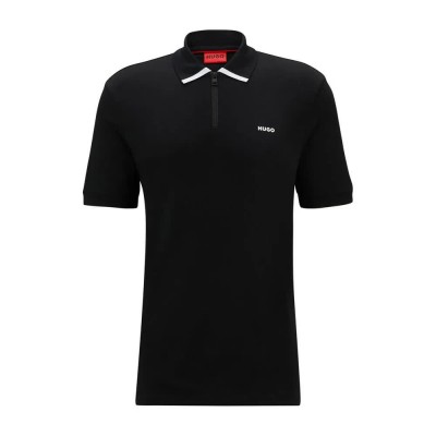 мъжки,блузи,с,яка,hugo,dalomino,short,sleeve,polo,black