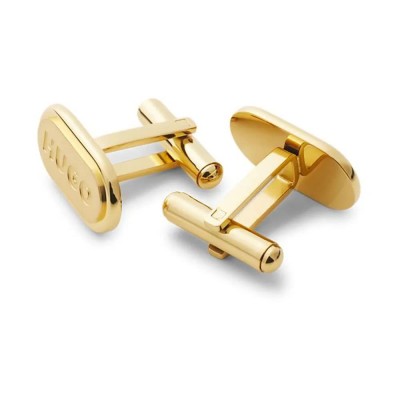 бижутерия,hugo,e,classic,10191279,cufflinks,gold