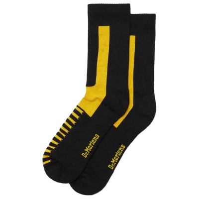 чорапи,мъжки,чорапи,дамски,чорапи,dr,martens,double,doc,socks,yellow,(black,yellow)