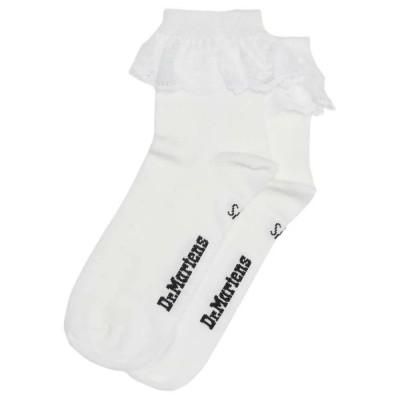 чорапи,мъжки,чорапи,дамски,чорапи,dr,martens,frill,socks,white,(white)