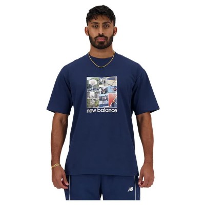 тениска,мъжки,тениски,new,balance,hoops,graphic,short,sleeve,t,shirt,nb,navy,(blue)