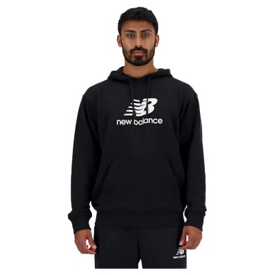 суичър,мъжки,пуловери,new,balance,sport,essentials,french,terry,logo,hoodie,black