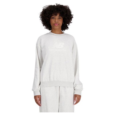 блуза,дамски,блузи,new,balance,sport,essentials,french,terry,logo,sweatshirt,white