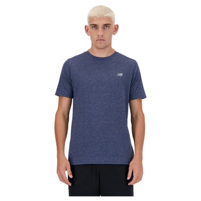 тениска,мъжки,тениски,new,balance,sport,essentials,heathertech,short,sleeve,t,shirt,nb,navy,heather,(blue)