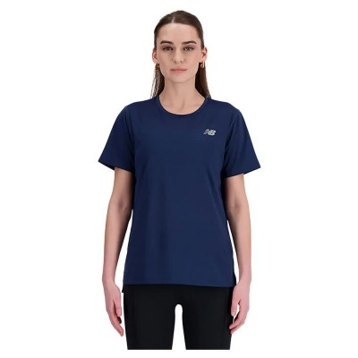 тениска,дамски,тениски,new,balance,sport,essentials,short,sleeve,t,shirt,nb,navy,(blue)