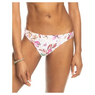 дамски,бански,костюми,roxy,beach,classics,bikini,bottom,white,happy,tropical,swim,(white)