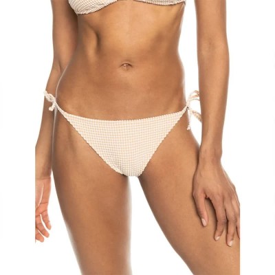 дамски,бански,костюми,roxy,erjx404830,gingham,bikini,bottom,beige,(porcini)