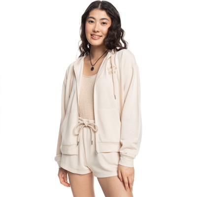 блуза,дамски,блузи,roxy,surfing,bydayla,full,zip,sweatshirt,beige