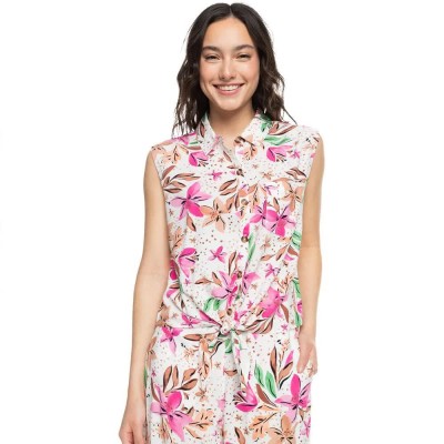 потник,дамски,ризи,roxy,tropical,view,sleeveless,shirt,multicolor,(snow,white,happy,tropical)