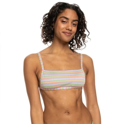 дамски,бански,костюми,roxy,wavy,stripe,bra,bikini,top,purple,(papaya,wavy,stripe,s)