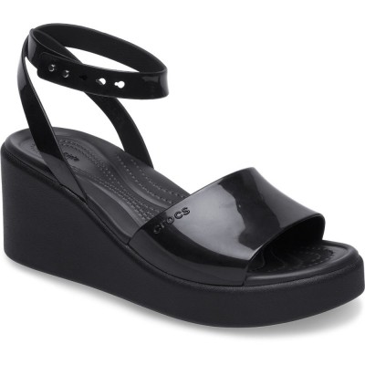 сандали,на,платформа,дамски,сандали,и,чехли,crocs,brooklyn,ankle,strap,wedge,sandals,black