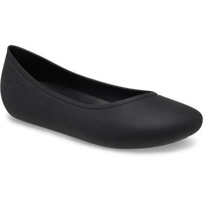 обувки,дамски,обувки,crocs,brooklyn,flat,ballet,pumps,black