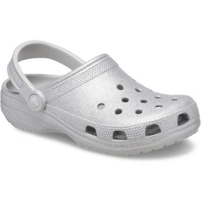 мъжки,сандали,мъжки,джапанки,и,чехли,crocs,classic,glitter,clogs,silver,glitter,(silver)