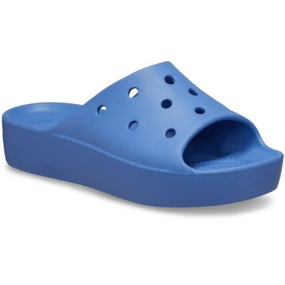 дамски,сандали,и,чехли,crocs,classic,platform,slides,blue