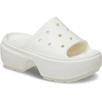 мъжки,джапанки,и,чехли,crocs,stomp,slides,chalk,(white)