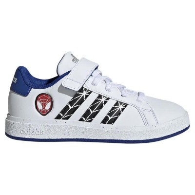 маратонки,детски,маратонки,adidas,grand,court,spider,man,el,trainers,white