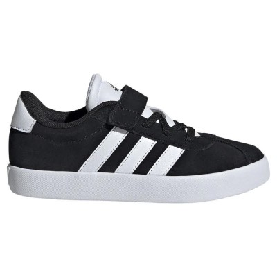 маратонки,детски,маратонки,adidas,vl,court,3.0,elastic,c,trainers,black,(core,black,ftwr,white,core,black)