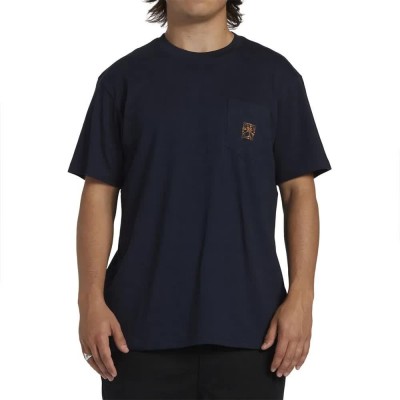тениска,мъжки,тениски,billabong,troppo,short,sleeve,t,shirt,black,(navy)