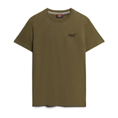 тениска,мъжки,тениски,superdry,vintage,logo,embroidered,short,sleeve,t,shirt,olive,fleck,marl,(green)