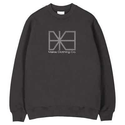 блуза,мъжки,пуловери,makia,flagline,sweatshirt,black