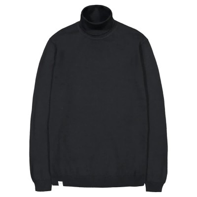 блуза,мъжки,пуловери,makia,knit,high,neck,sweater,black