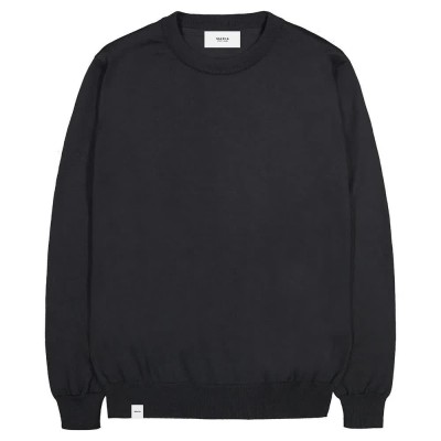 блуза,мъжки,пуловери,makia,merino,knit,sweater,black,(black)