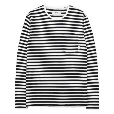 тениска,мъжки,тениски,makia,verkstad,long,sleeve,t,shirt,black,white,(black)