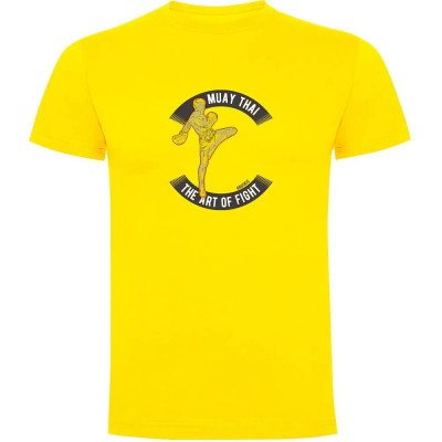 тениска,мъжки,тениски,kruskis,art,of,fight,short,sleeve,t,shirt,yellow