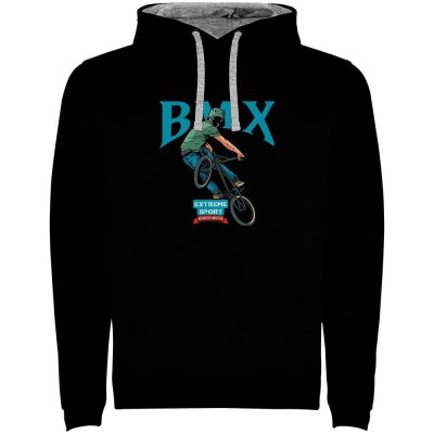 суичър,мъжки,пуловери,kruskis,bmx,extreme,bicolor,hoodie,black,(black,grey)