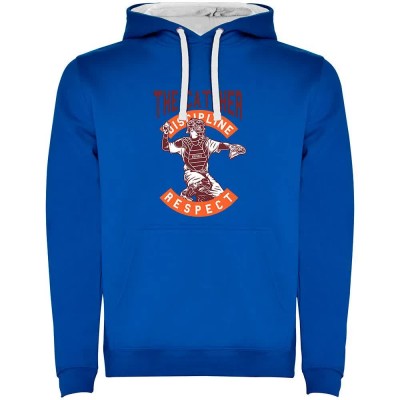 суичър,мъжки,пуловери,kruskis,catcher,discipline,bicolor,hoodie,royal,blue,white,(blue)