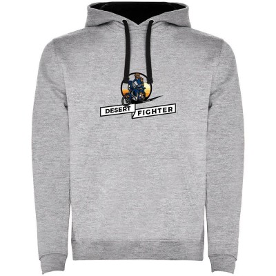 суичър,мъжки,пуловери,kruskis,desert,fighter,bicolor,hoodie,heather,grey,black,(grey)
